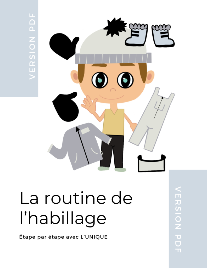 Atelier unique Fiches PDF Routine habillage L